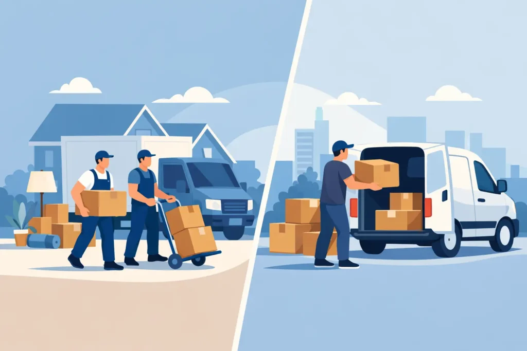 Home Movers or Man With Van - Which Fits?