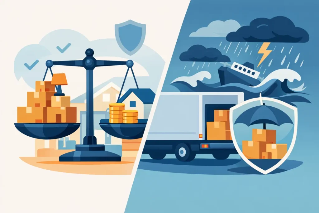 Removalist Valuation Versus Transit Insurance
