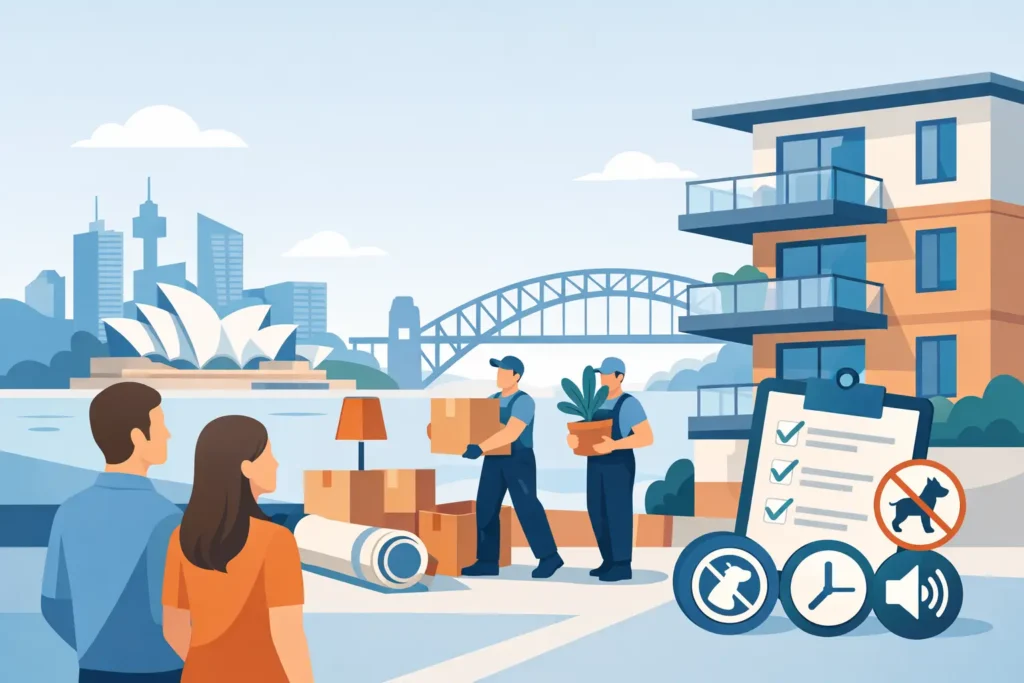 Strata Moving Rules Guide for Sydney Residents