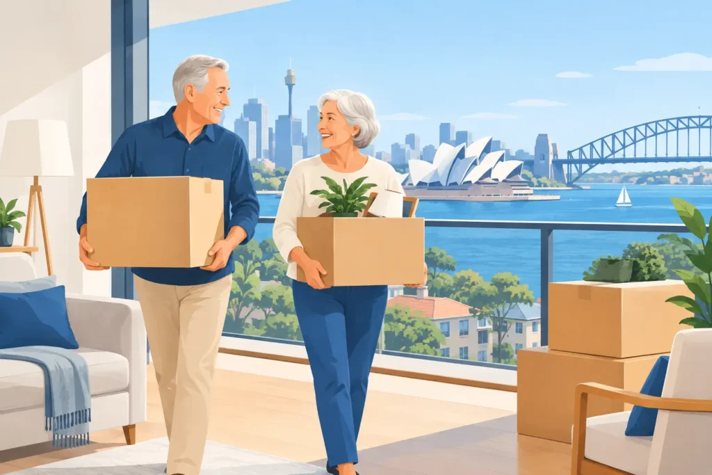 A Downsizing Move Example for Sydney Homes