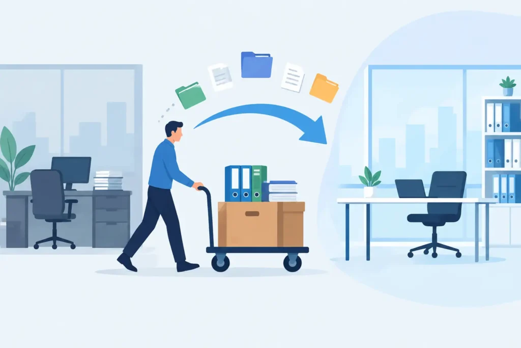 How to Relocate Office Files Without Lost Records