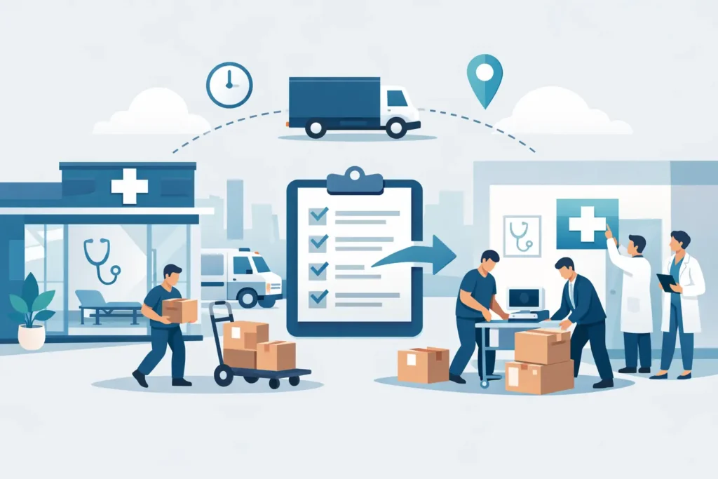 Medical Clinic Relocation Without Lost Hours