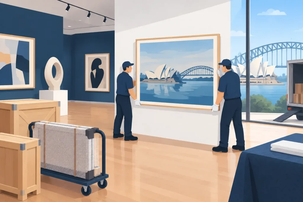 Gallery Relocation Case Study for Sydney Moves